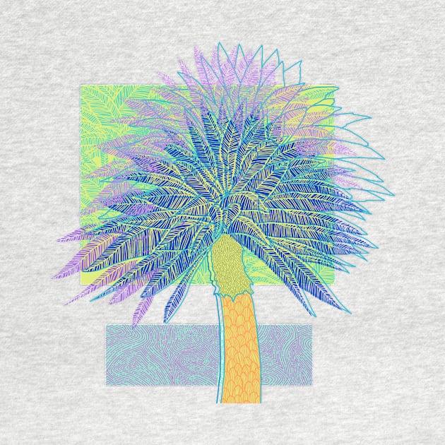 Palm Tee by djdillustration